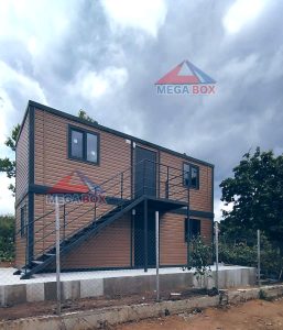 Двуетажна модулна къща