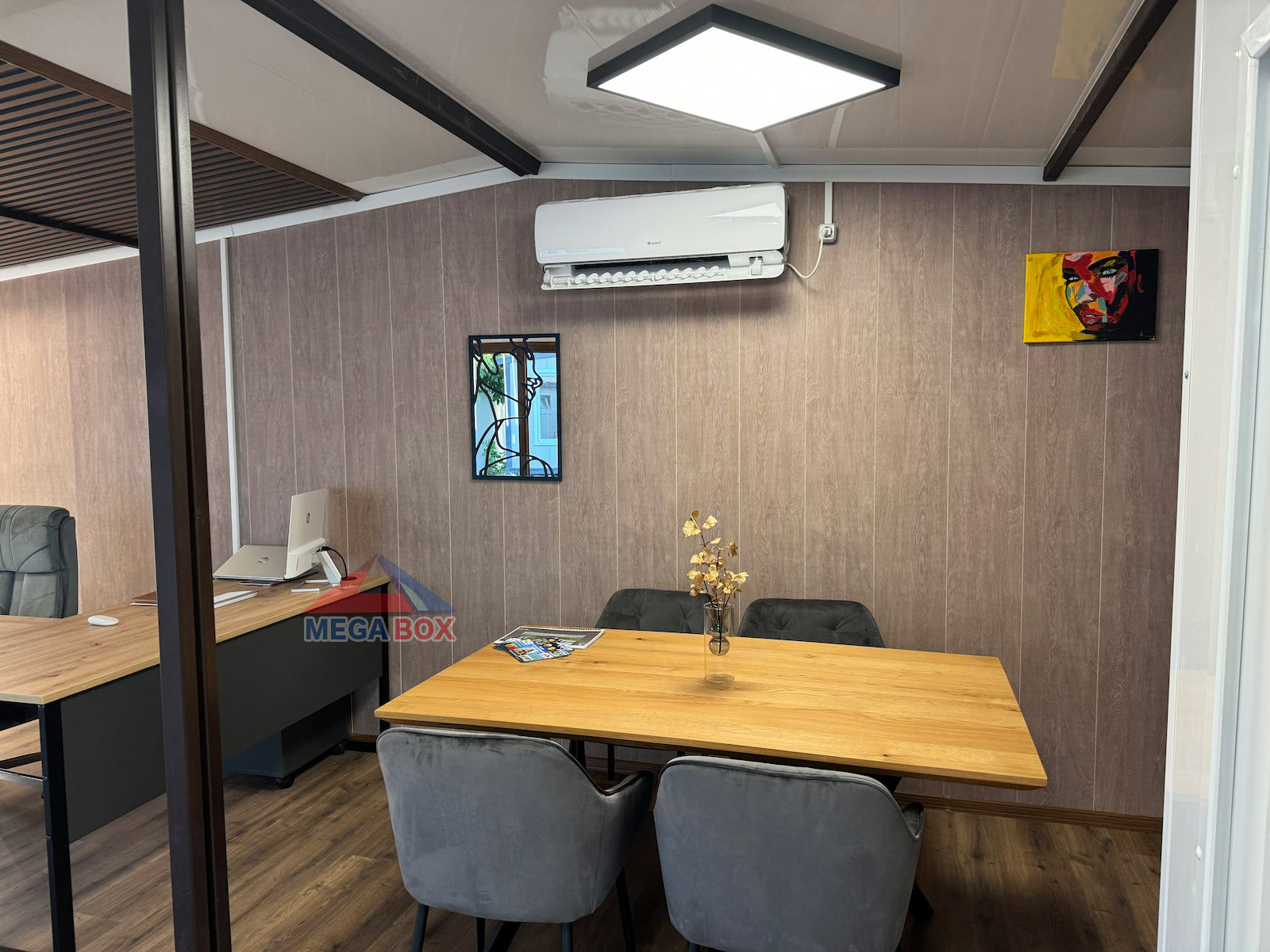 Офис контейнер от вътре 4