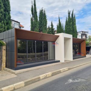 Луксозен офис контейнер Виктория с облицовка еталбонд