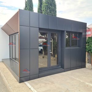 Луксозен офис контейнер Виктория с облицовка еталбонд 6